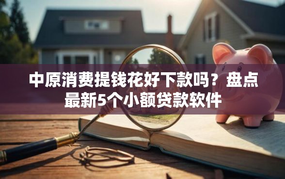 中原消费提钱花好下款吗？盘点最新5个小额贷款软件