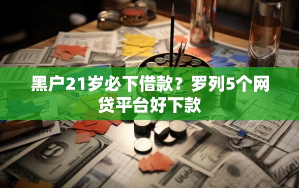 黑户21岁必下借款？罗列5个网贷平台好下款