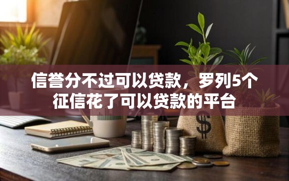 信誉分不过可以贷款，罗列5个征信花了可以贷款的平台