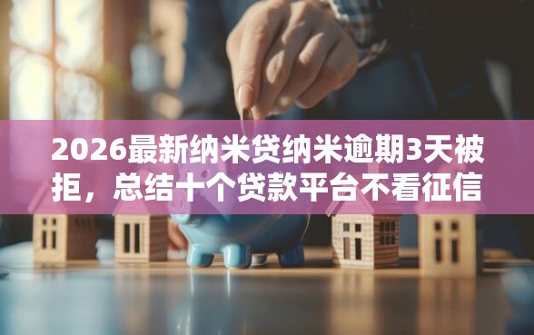 2026最新纳米贷纳米逾期3天被拒,总结十个贷款平台不看征信不看逾期! 2026最新纳米贷纳米逾期3天被拒,总结十个贷款平台不看征信不看逾期!