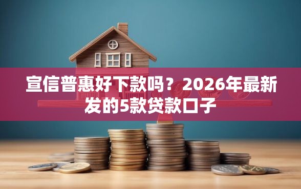 宣信普惠好下款吗？2026年最新发的5款贷款口子