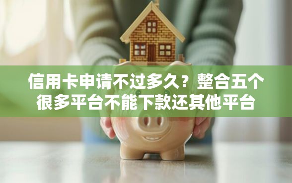 信用卡申请不过多久？整合五个很多平台不能下款还其他平台