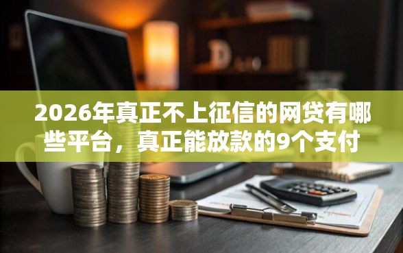 2026年真正不上征信的网贷有哪些平台，真正能放款的9个支付宝花呗逾期万元快速贷款口子推荐