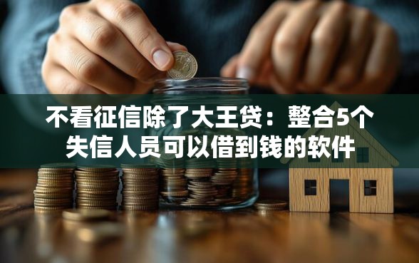 不看征信除了大王贷：整合5个失信人员可以借到钱的软件