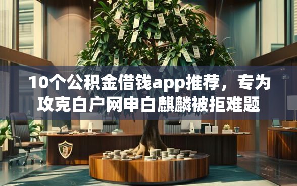 10个公积金借钱app推荐，专为攻克白户网申白麒麟被拒难题