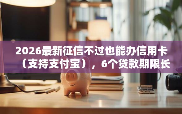 2026最新征信不过也能办信用卡（支持支付宝），6个贷款期限长的平台无私分享
