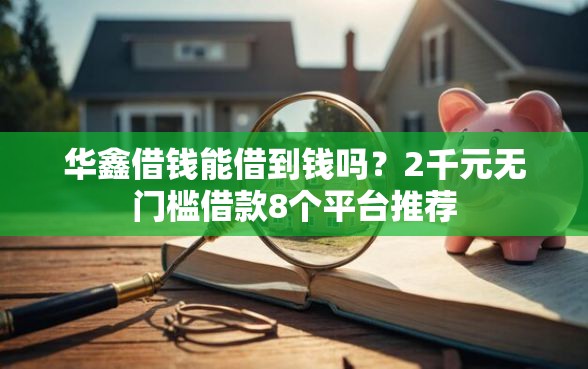 华鑫借钱能借到钱吗？2千元无门槛借款8个平台推荐