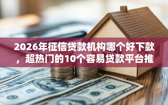 2026年征信贷款机构哪个好下款，超热门的10个容易贷款平台推荐