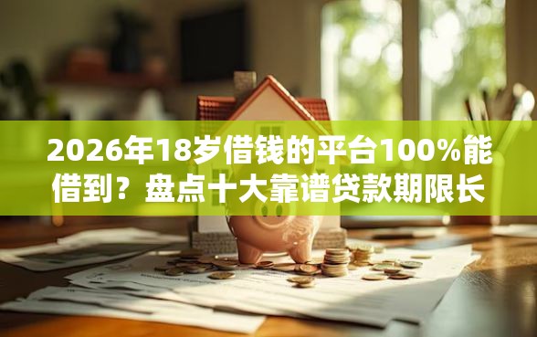 2026年18岁借钱的平台100%能借到？盘点十大靠谱贷款期限长的平台