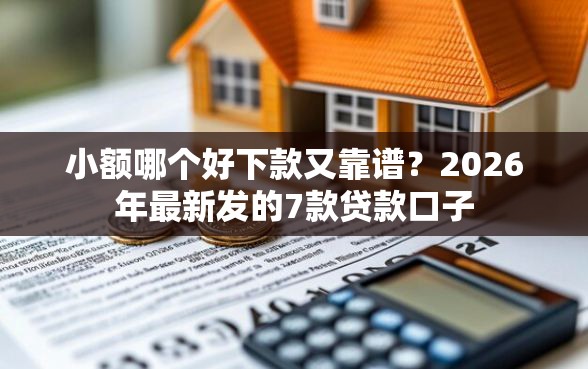 小额哪个好下款又靠谱？2026年最新发的7款贷款口子