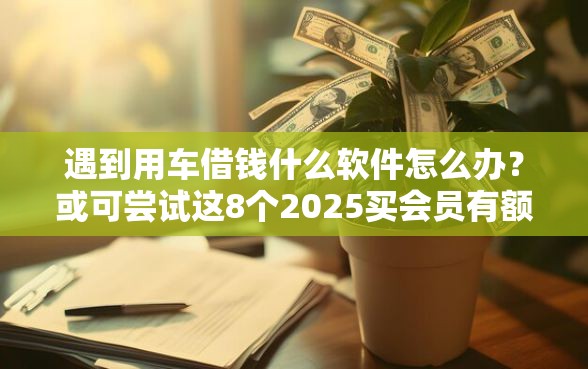 遇到用车借钱什么软件怎么办？或可尝试这8个2025买会员有额度的口子