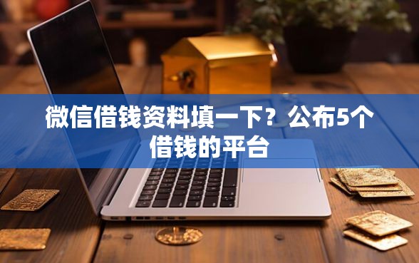 微信借钱资料填一下？公布5个借钱的平台