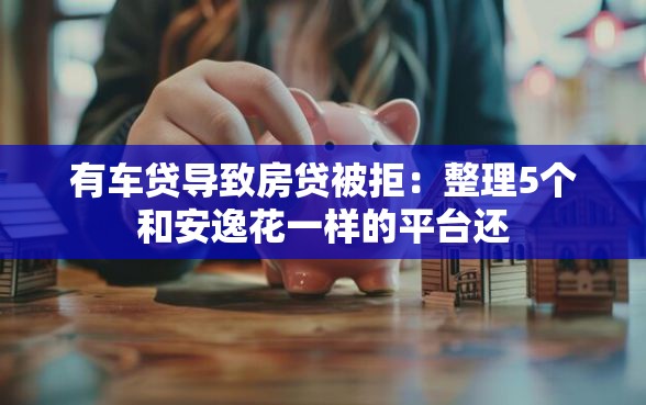 有车贷导致房贷被拒：整理5个和安逸花一样的平台还