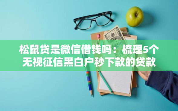 松鼠贷是微信借钱吗:梳理5个无视征信黑白户秒下款的贷款 松鼠贷是微信借钱吗:梳理5个无视征信黑白户秒下款的贷款