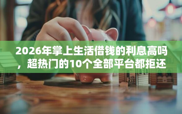 2026年掌上生活借钱的利息高吗，超热门的10个全部平台都拒还能下款的平台推荐