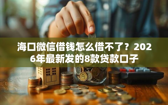 海口微信借钱怎么借不了？2026年最新发的8款贷款口子
