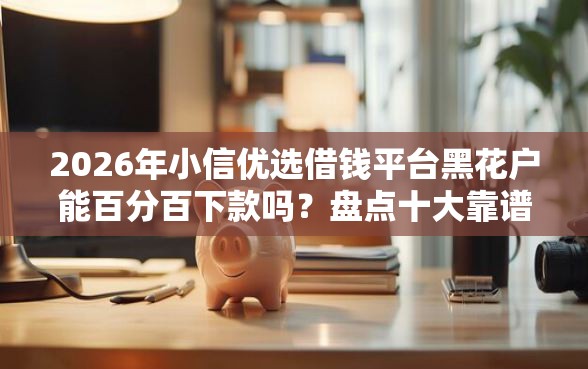 2026年小信优选借钱平台黑花户能百分百下款吗？盘点十大靠谱无论黑白户秒下款的贷款平台