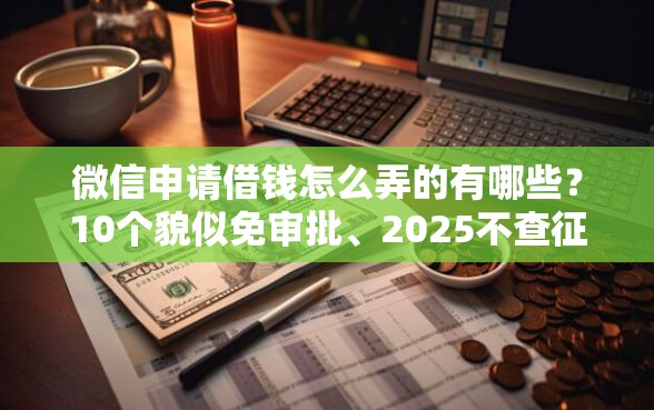 微信申请借钱怎么弄的有哪些？10个貌似免审批、2025不查征信大数据百分百下款的平台合集