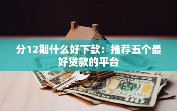 分12期什么好下款：推荐五个最好贷款的平台