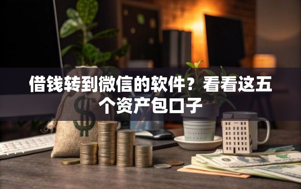 借钱转到微信的软件？看看这五个资产包口子