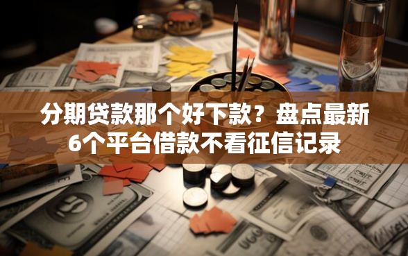 分期贷款那个好下款？盘点最新6个平台借款不看征信记录