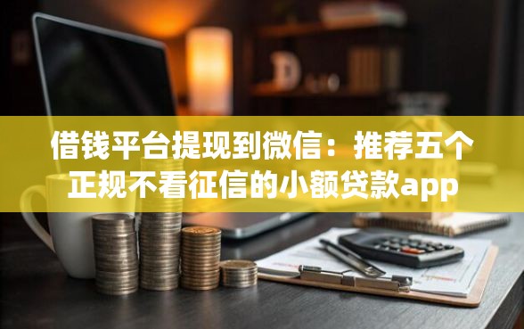 借钱平台提现到微信：推荐五个正规不看征信的小额贷款app