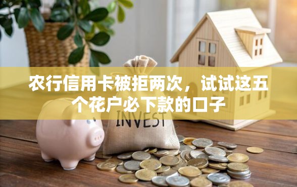 农行信用卡被拒两次,试试这五个花户必下款的口子 农行信用卡被拒两次,试试这五个花户必下款的口子
