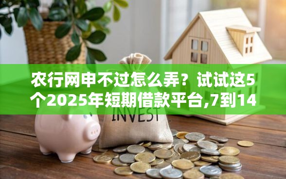 农行网申不过怎么弄？试试这5个2025年短期借款平台,7到14天