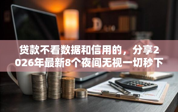 贷款不看数据和信用的，分享2026年最新8个夜间无视一切秒下款的高炮口子