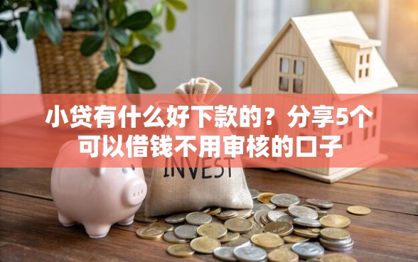 小贷有什么好下款的？分享5个可以借钱不用审核的口子