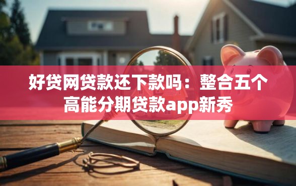 好贷网贷款还下款吗：整合五个高能分期贷款app新秀