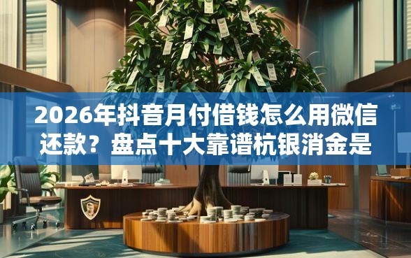 2026年抖音月付借钱怎么用微信还款？盘点十大靠谱杭银消金是贷款平台
