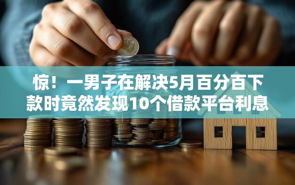 惊！一男子在解决5月百分百下款时竟然发现10个借款平台利息低还的时间长的，事后分享了出来