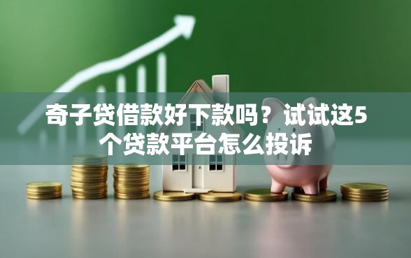 奇子贷借款好下款吗？试试这5个贷款平台怎么投诉