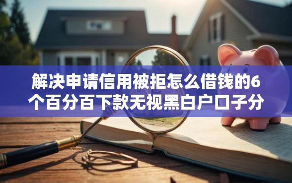 解决申请信用被拒怎么借钱的6个百分百下款无视黑白户口子分享