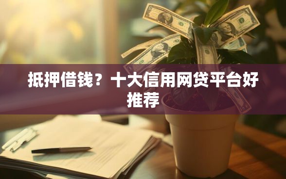 抵押借钱？十大信用网贷平台好推荐