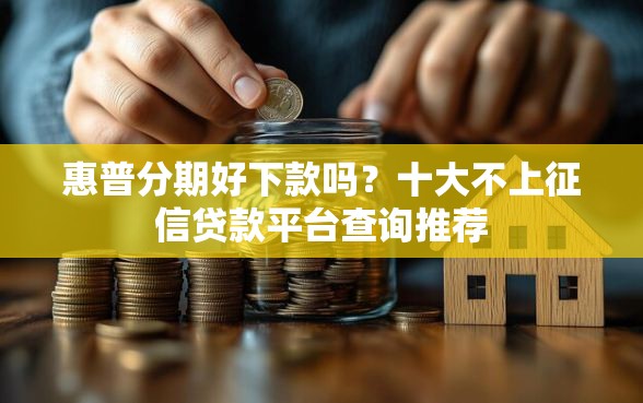 惠普分期好下款吗？十大不上征信贷款平台查询推荐