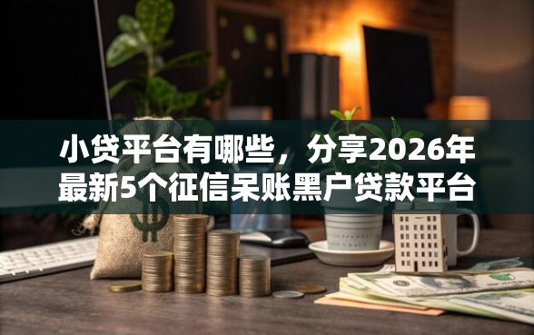 小贷平台有哪些，分享2026年最新5个征信呆账黑户贷款平台