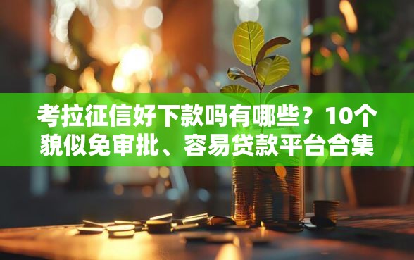 考拉征信好下款吗有哪些?10个貌似免审批、容易贷款平台合集 考拉征信好下款吗有哪些?10个貌似免审批、容易贷款平台合集