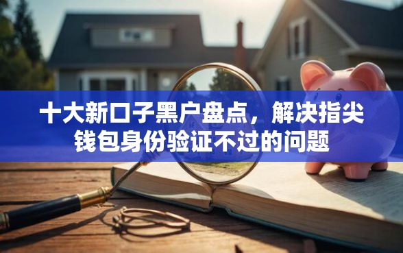 十大新口子黑户盘点，解决指尖钱包身份验证不过的问题