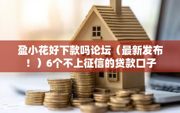 盈小花好下款吗论坛（最新发布！）6个不上征信的贷款口子