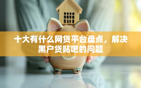 十大有什么网贷平台盘点，解决黑户贷贴吧的问题