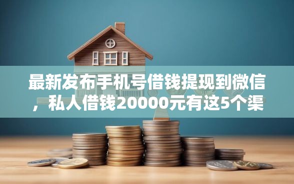 最新发布手机号借钱提现到微信，私人借钱20000元有这5个渠道