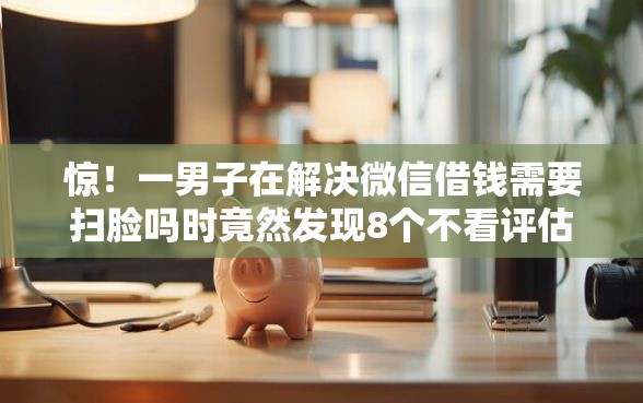 惊！一男子在解决微信借钱需要扫脸吗时竟然发现8个不看评估的正规的借贷平台，事后分享了出来