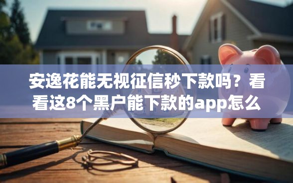 安逸花能无视征信秒下款吗?看看这8个黑户能下款的app怎么样 安逸花能无视征信秒下款吗?看看这8个黑户能下款的app怎么样