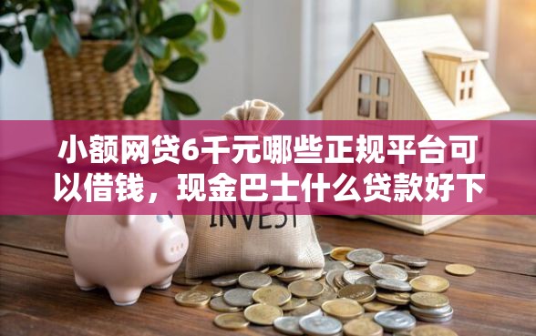 小额网贷6千元哪些正规平台可以借钱，现金巴士什么贷款好下款的5个平台介绍