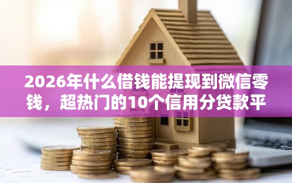 2026年什么借钱能提现到微信零钱，超热门的10个信用分贷款平台推荐