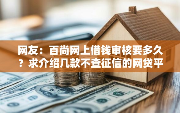 网友：百尚网上借钱审核要多久？求介绍几款不查征信的网贷平台