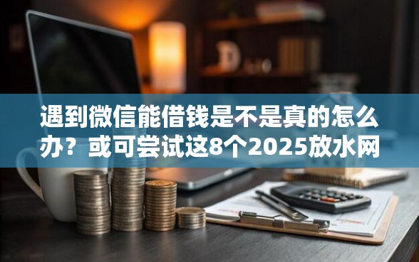 遇到微信能借钱是不是真的怎么办？或可尝试这8个2025放水网贷平台