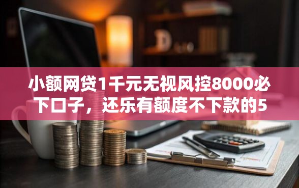 小额网贷1千元无视风控8000必下口子，还乐有额度不下款的5个平台介绍